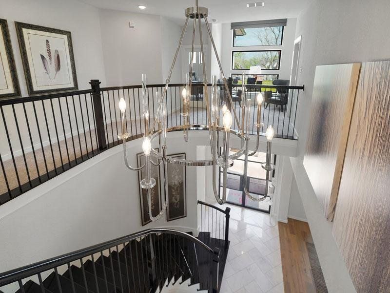 Furnished interior view inside a new home in , Cypress (Image 4).