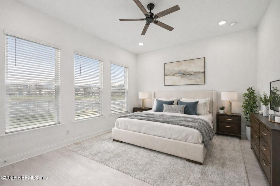 Furnished interior view inside a new home in , St. Augustine (Image 31).