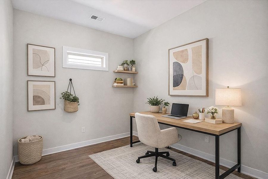 Furnished interior view inside a new home in , Fayetteville (Image 5).