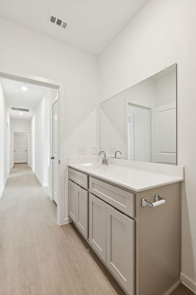 Furnished interior view inside a new home in Mavera, Conroe (Image 6).