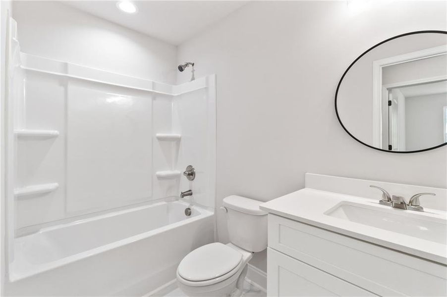 Furnished interior view inside a new home in , Toccoa (Image 11).