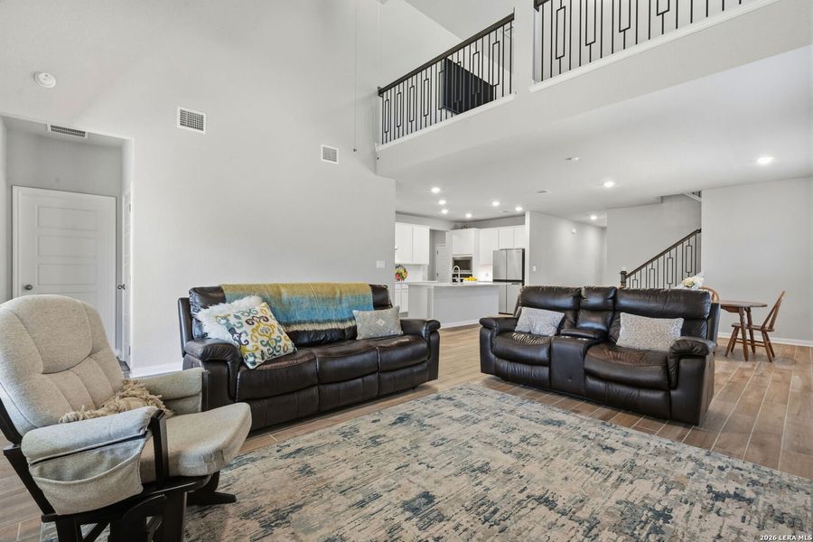 Furnished interior view inside a new home in Fox Falls, Boerne (Image 6).