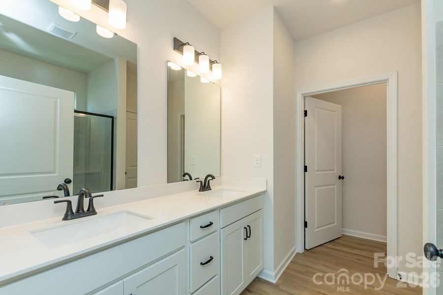 Furnished interior view inside a new home in Country Club Village, Salisbury (Image 11).