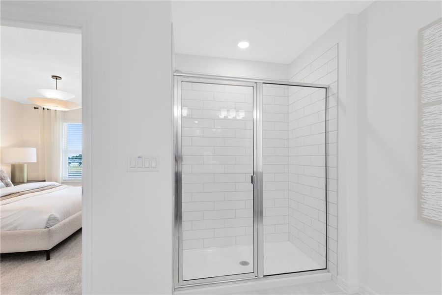 Furnished interior view inside a new home in , Davenport (Image 26).