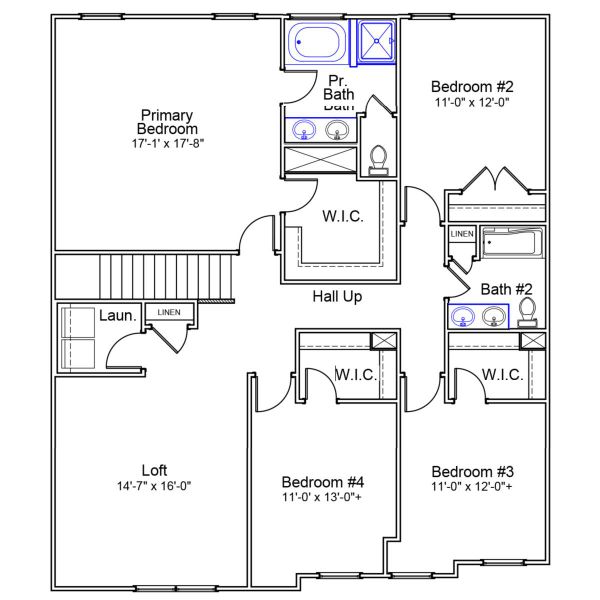 2D floor plan layout of this home in Ellington, Elgin, SC (Image 3). 2D floor plan layout of this home in Ellington, Elgin, SC (Image 3).
