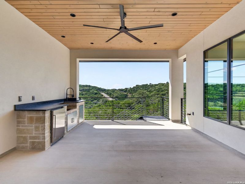 Exterior details and patio area of a home in , Boerne (Image 3).