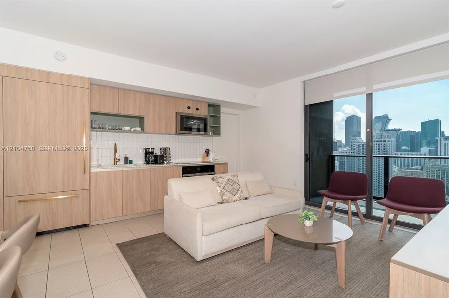 Furnished interior view inside a new home in Natiivo Miami, Miami (Image 8).