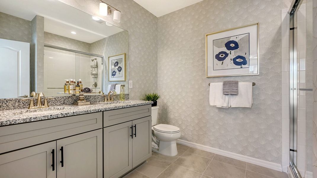 Representative furnished interior of a home built from the Morgan by Neal Communities in Grand Park, Sarasota (Image 40).