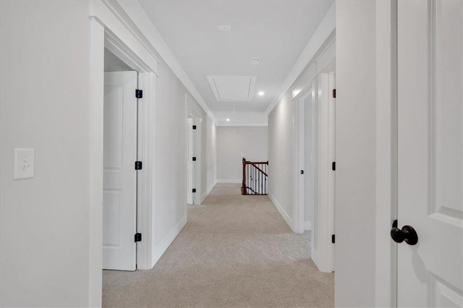 Spacious, unfurnished interior of a new home in Springside Reserve, Powder Springs (Image 21). Spacious, unfurnished interior of a new home in Springside Reserve, Powder Springs (Image 21).