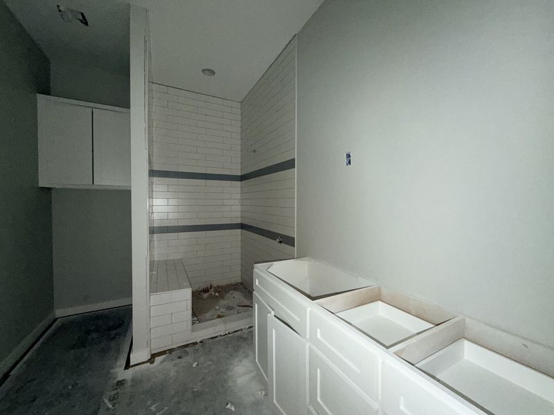 In-progress construction of a new home in Oak Water Ranch, Granbury, TX (Image 27).