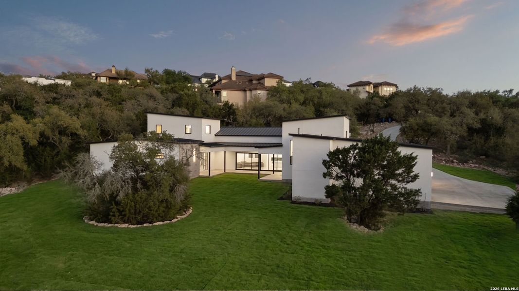 Front exterior of a new home in , San Antonio, TX, highlighting curb appeal (Image 30).