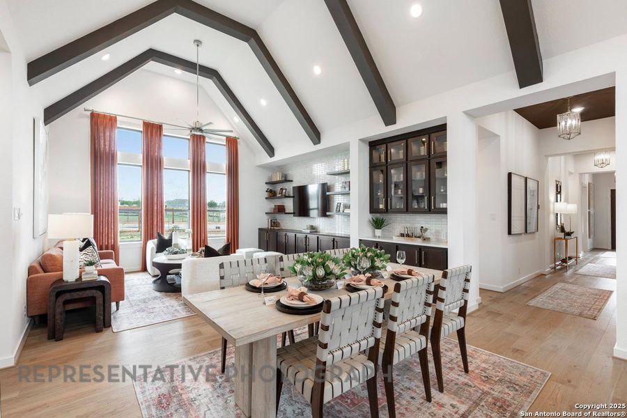 Furnished interior view inside a new home in The Crossvine, Schertz (Image 5). Furnished interior view inside a new home in The Crossvine, Schertz (Image 5).