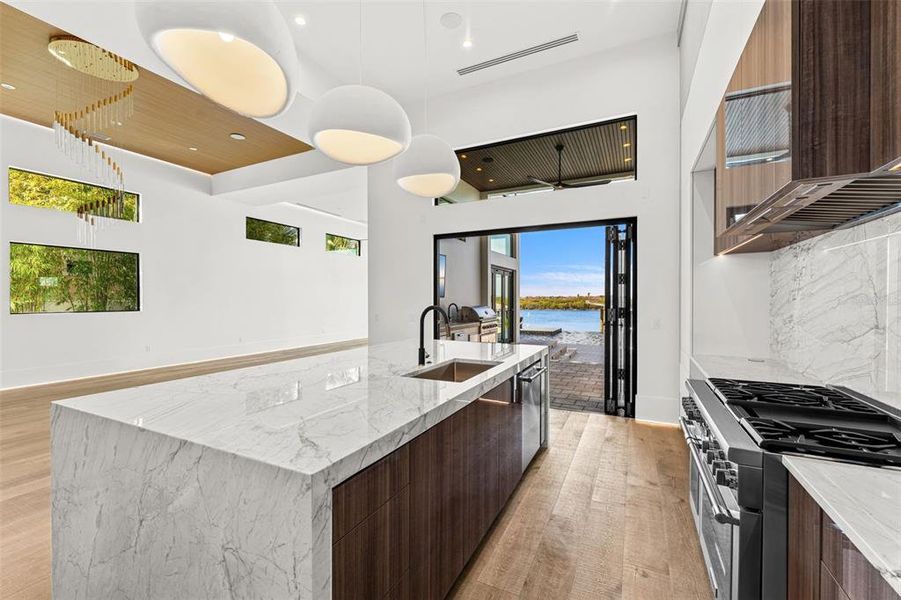 Furnished interior view inside a new home in , New Smyrna Beach (Image 8).