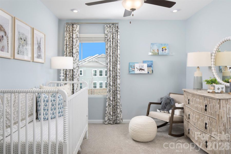 Furnished interior view inside a new home in Cheyney, Charlotte (Image 13).