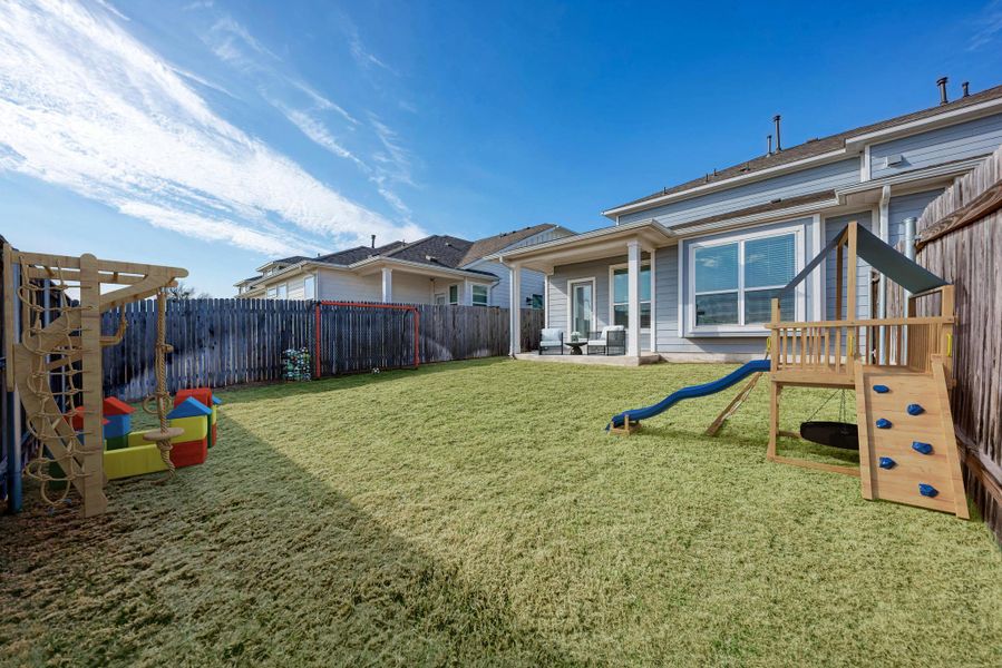 Exterior details and patio area of a home in , Liberty Hill (Image 3).