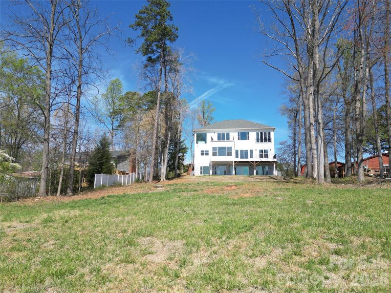 Exterior details and patio area of a home in , Mooresville (Image 3).