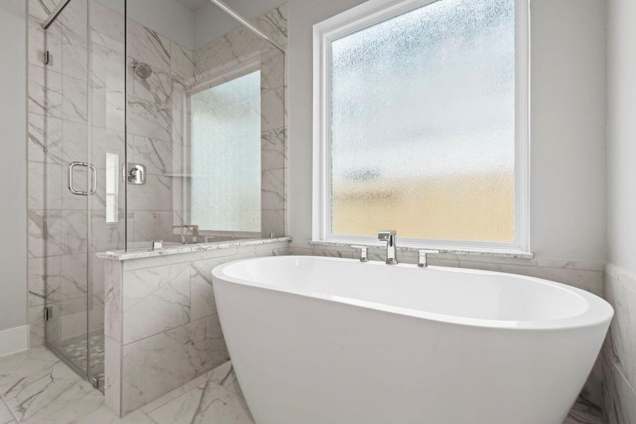 Furnished interior view inside a new home in Briarwood Crossing, Rosenberg (Image 9).