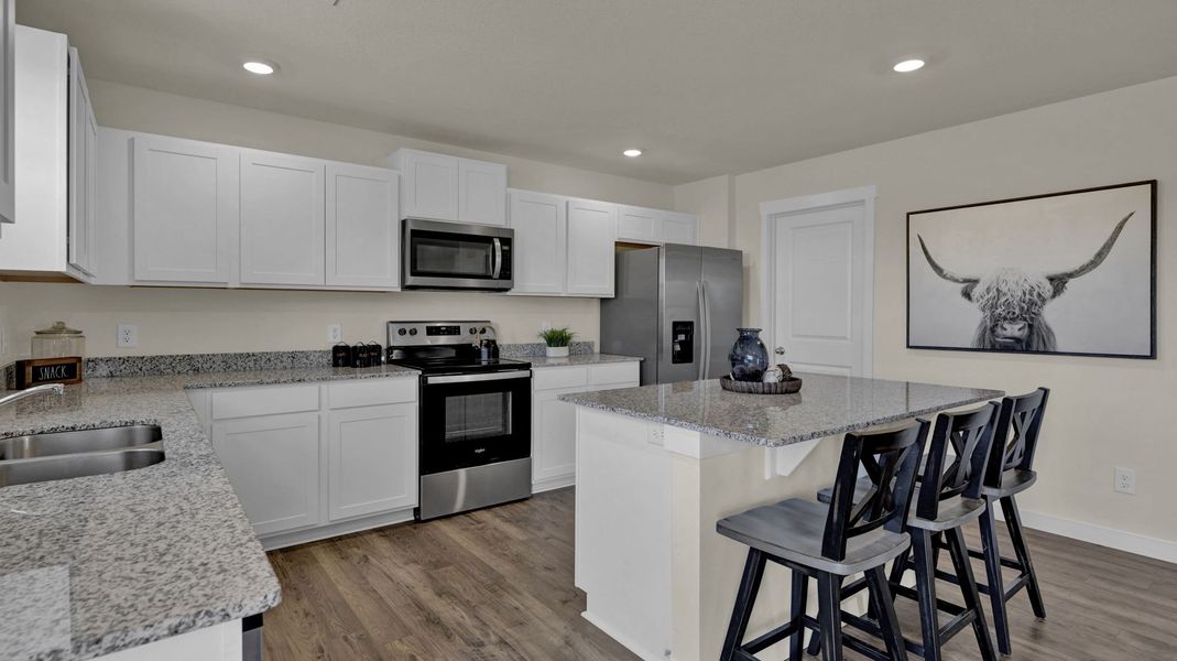 Furnished interior view inside a new home in Timber Creek, Rossville (Image 15).