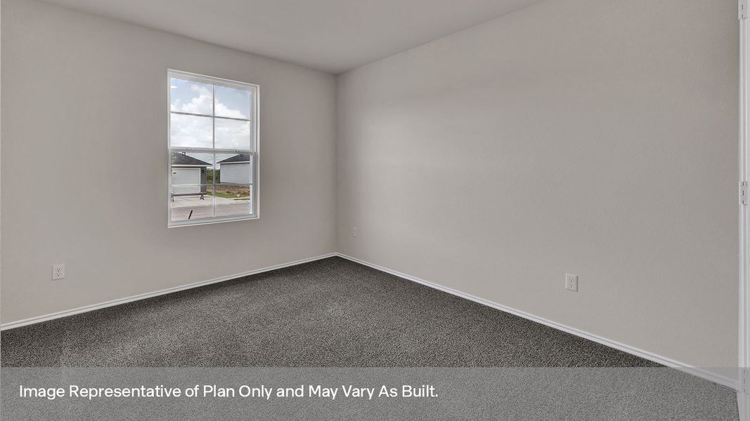 Representative unfurnished interior of a home built from the The Denton by D.R. Horton in Bollinger, Maxwell (Image 14).