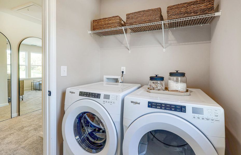 Representative interior finishes for a home built from the Cooper by Pulte Homes in Parkside Towns, Charlotte (Image 21).