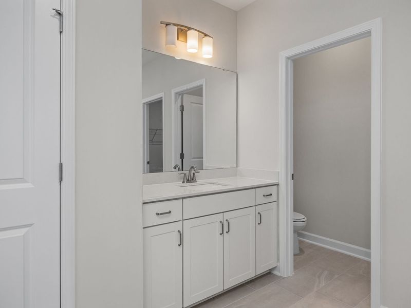 Representative furnished interior of a home built from the The Aspen by Davidson Homes LLC in Wendell Ridge, Wendell (Image 12).