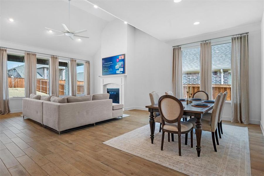 Furnished interior view inside a new home in Walsh, Fort Worth (Image 7).
