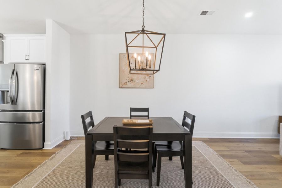 Furnished interior view inside a new home in , Summerville (Image 26).
