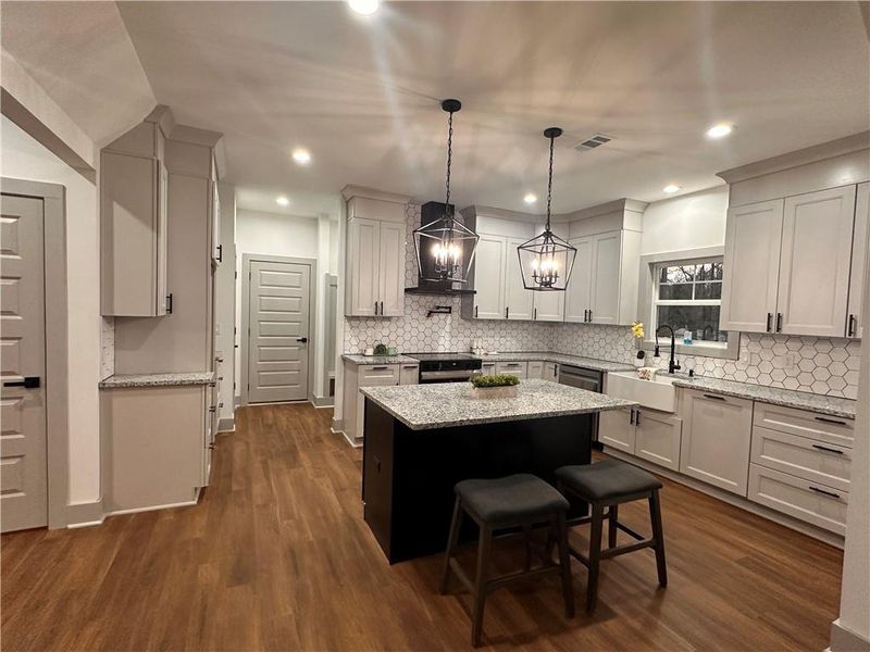 Furnished interior view inside a new home in , Covington (Image 3). Furnished interior view inside a new home in , Covington (Image 3).