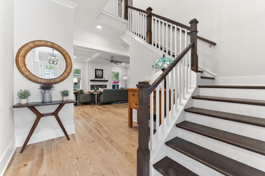 Furnished interior view inside a new home in Fiddler Cove, Mount Pleasant (Image 40).