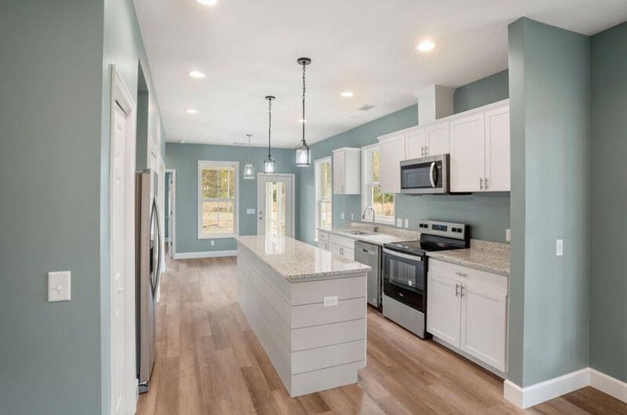 Furnished interior view inside a new home in , Seabrook (Image 4).
