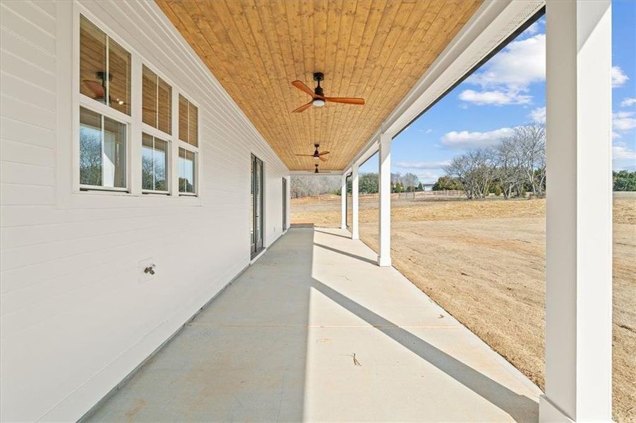 Exterior details and patio area of a home in , Carrollton (Image 32).