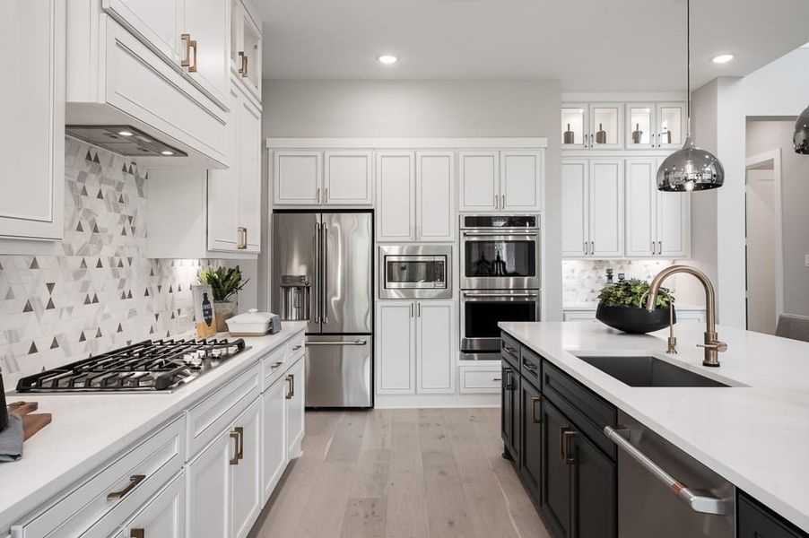 Furnished interior view inside a new home in Harvest Green 75′, Richmond (Image 13).