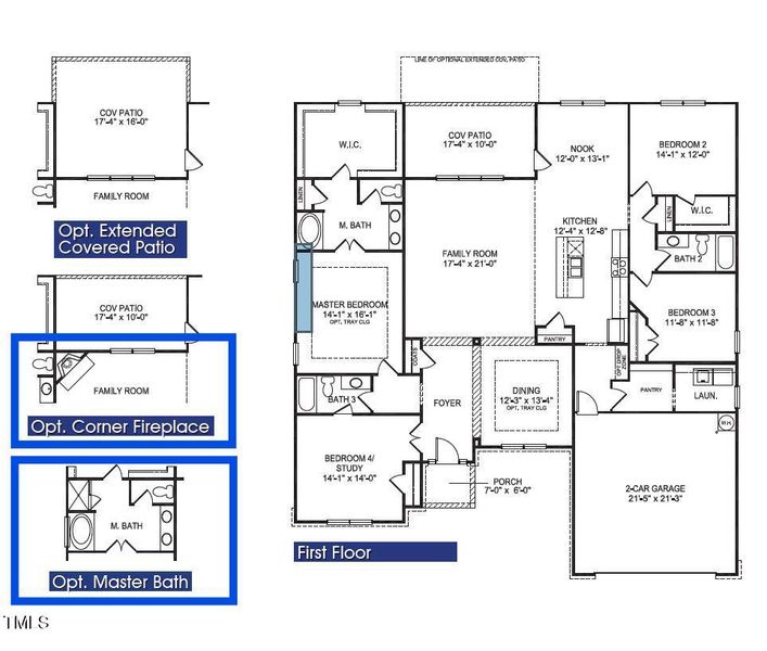 2620 floorplan for Lot 92