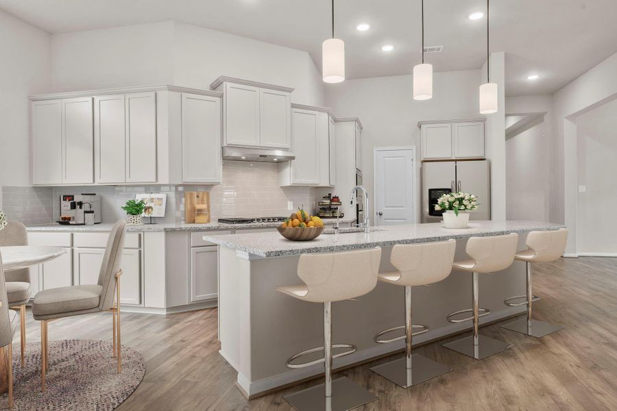 Furnished interior view inside a new home in Wildtree, Magnolia (Image 6).