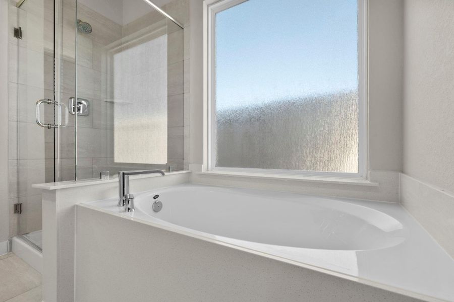 Close-up of interior finishes inside a home in , Houston (Image 13).