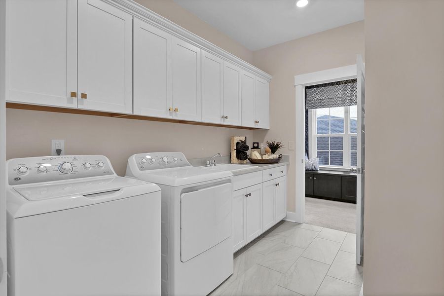 Furnished interior view inside a new home in Hewing Farms, Summerville (Image 22).