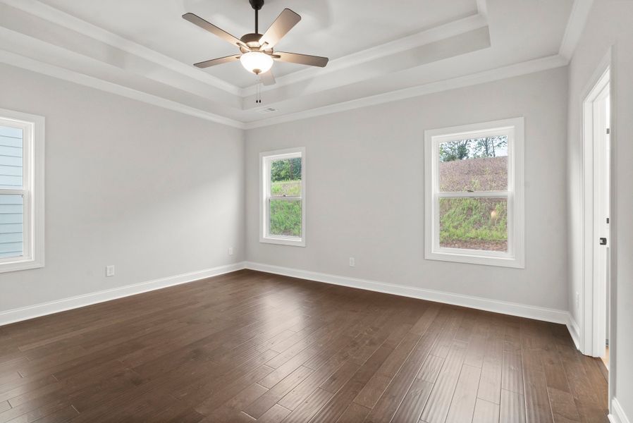 Representative unfurnished interior of a home built from the The Cameron by The Providence Group in Palisades Single Family, Cumming (Image 30).