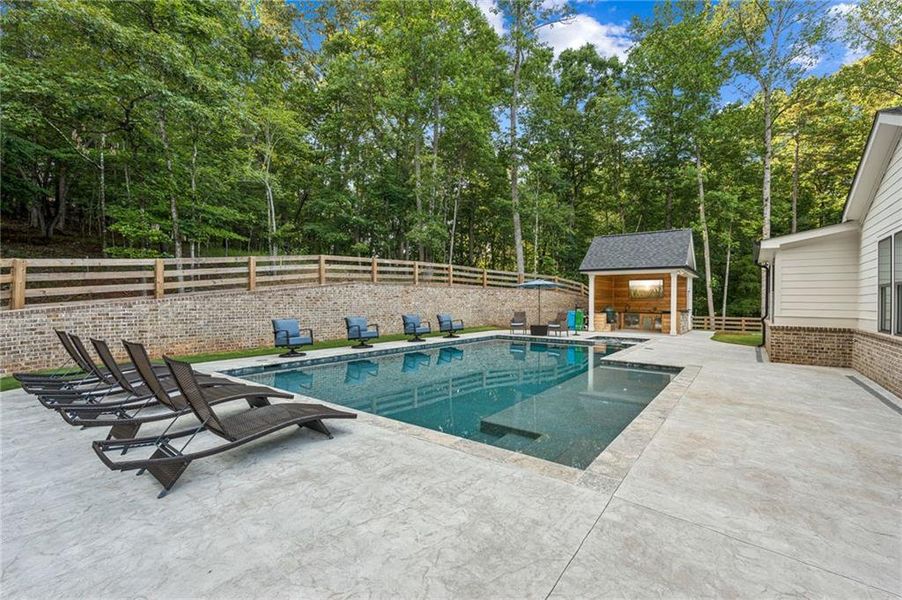 Exterior details and patio area of a home in , Gainesville (Image 3). Exterior details and patio area of a home in , Gainesville (Image 3).
