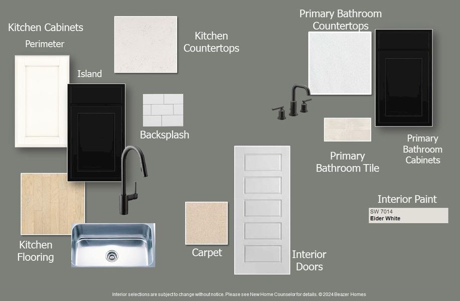 Summerfield Interior Design Selections