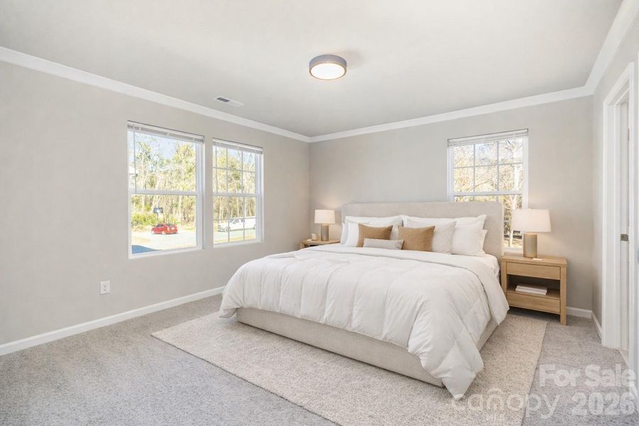 Virtually Staged Primary Suite Virtually Staged Primary Suite