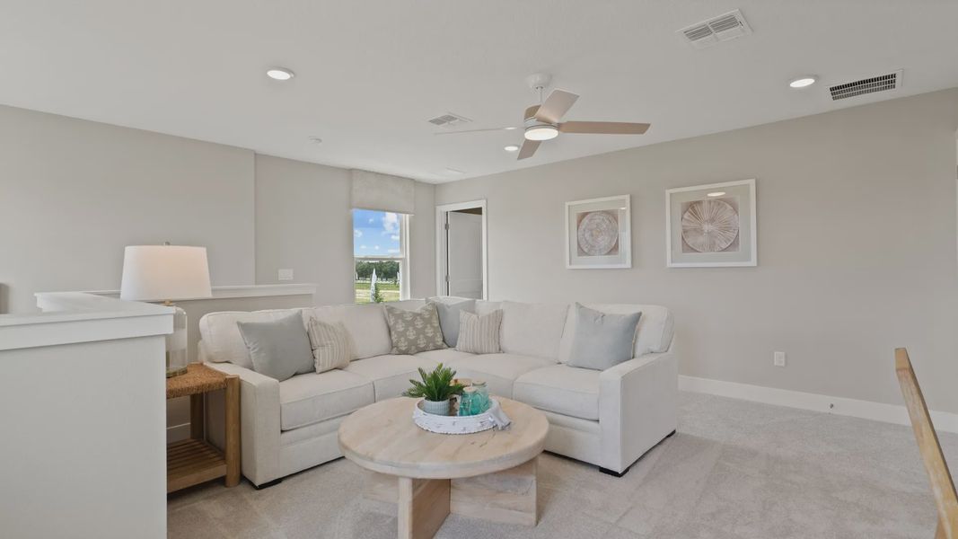 Furnished interior view inside a new home in Trailside, Mount Dora (Image 52).