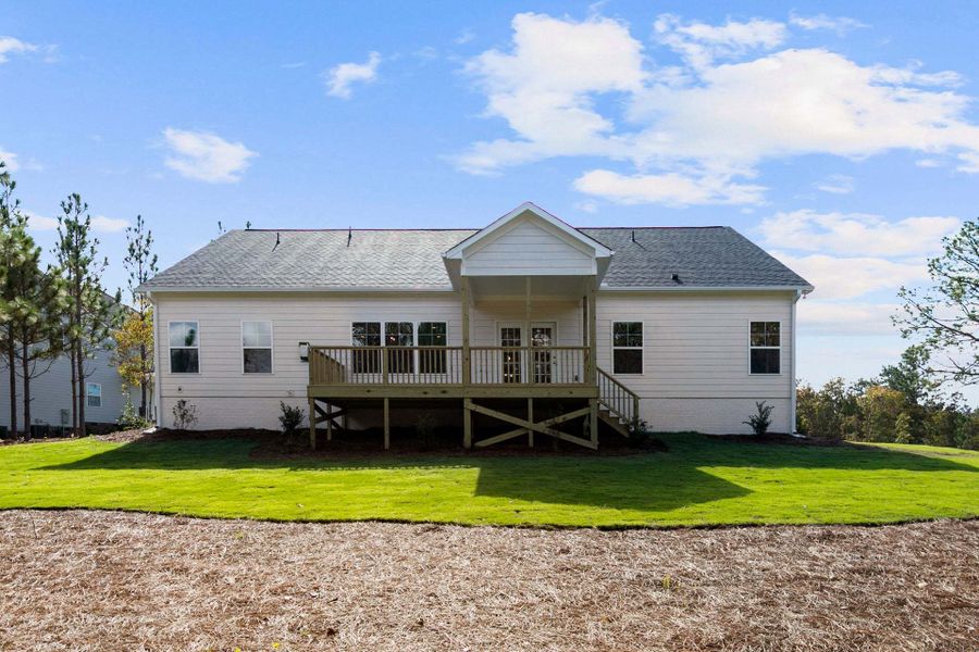 Representative exterior photo of a completed home built from the Bladen by Caviness & Cates Communities in Maggie Way, Wendell, NC (Image 179).