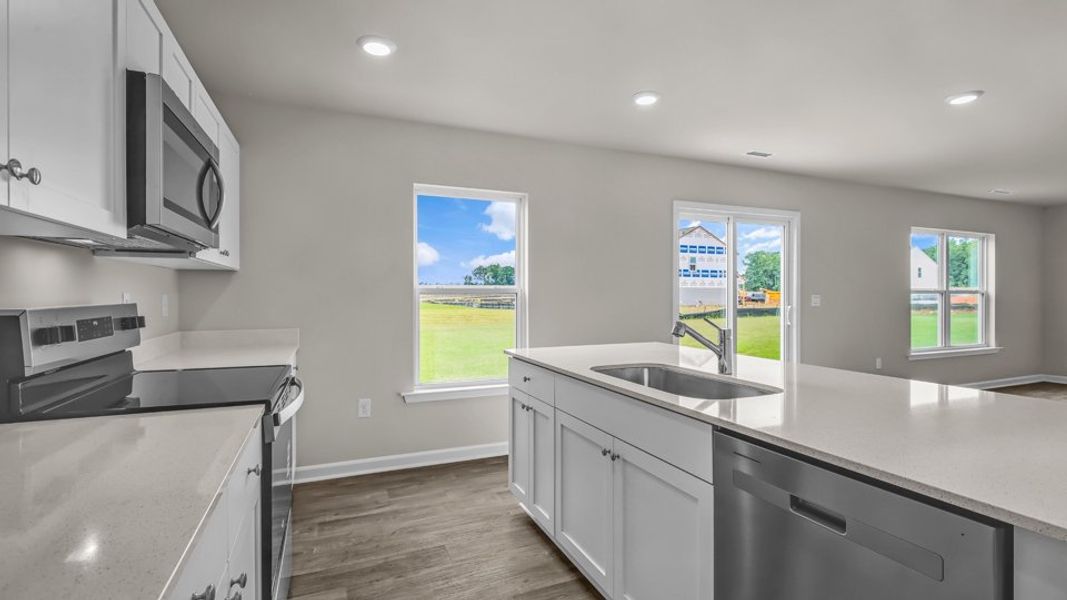 Furnished interior view inside a new home in Wilson's Ridge, Smithfield (Image 3).