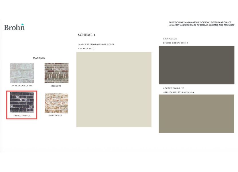Exterior Scheme Representative