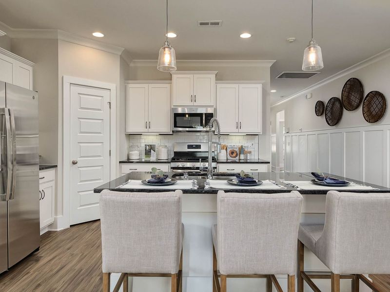 Representative furnished interior of a home built from the The Daphne E by Davidson Homes LLC in Bailey Park, Fayetteville (Image 23).