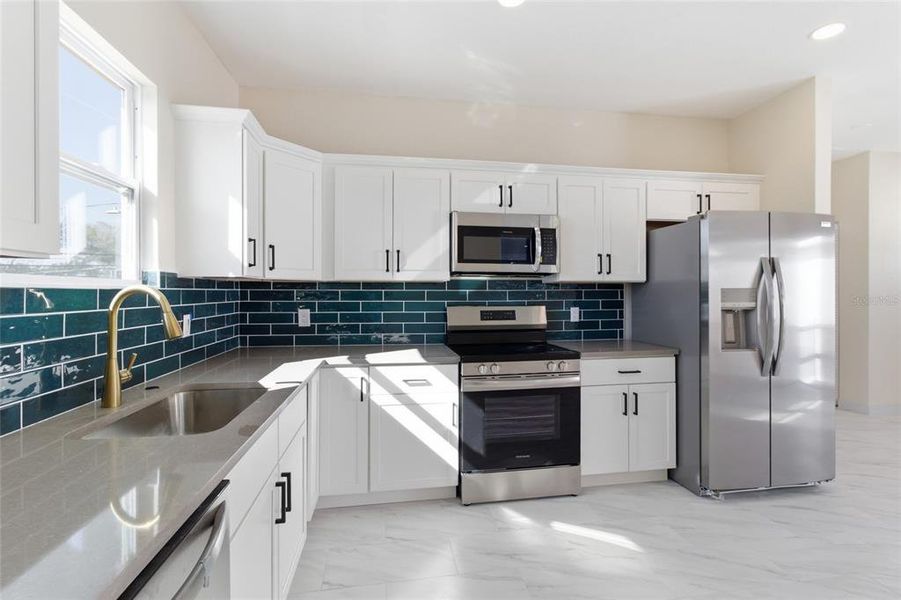 Furnished interior view inside a new home in , St. Petersburg (Image 15).