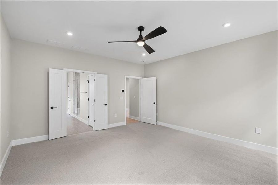 Spacious, unfurnished interior of a new home in Governor’s Preserve, Canton (Image 42).