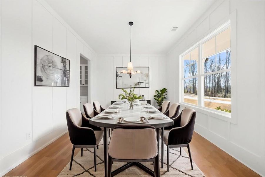 Furnished interior view inside a new home in , Canton (Image 6).