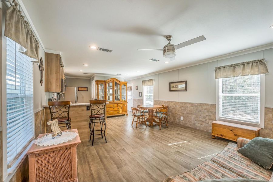 Furnished interior view inside a new home in , Coldspring (Image 15).