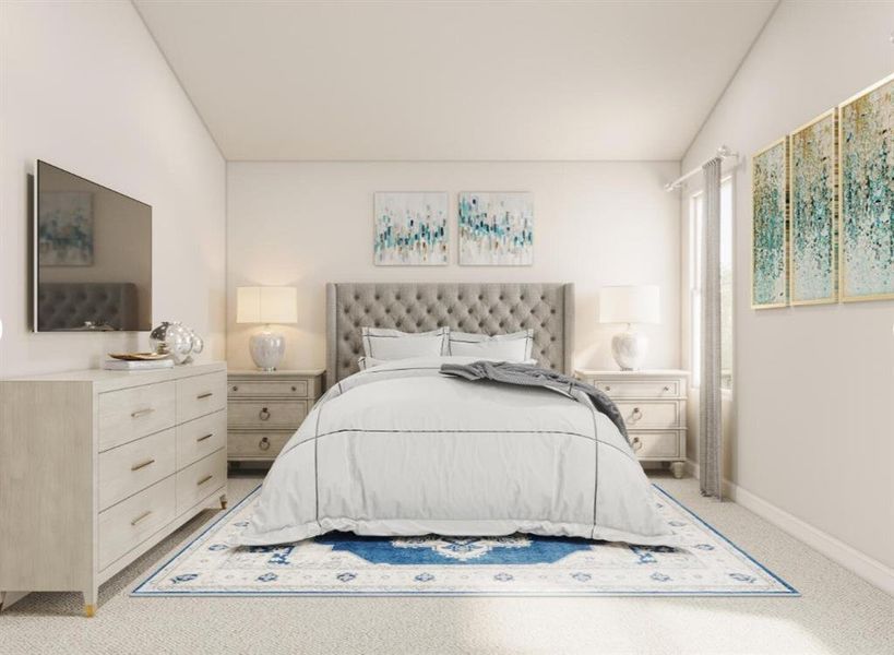 Furnished interior view inside a new home in Park Central, Mineola (Image 12).